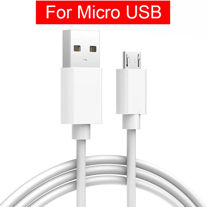 3 м usb type C Быстрый зарядный mi cro USB кабель для iPhone samsung Galaxy S9 S8 Note 10 8 Xiaomi mi 8 huawei Red mi 4X1 m 2m - Цвет: Micro USB