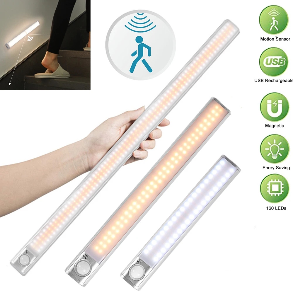 Современный настенный светильник с датчиком движения беспроводной