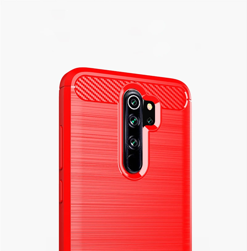 For Xiaomi Redmi 8A Cell Phone Cases Manufacturer Soft TPU Carbon Fiber Case for Note8 Pro Cover | Мобильные телефоны и