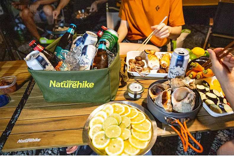 Naturehike наружное складное квадратное ведро большой емкости портативное для
