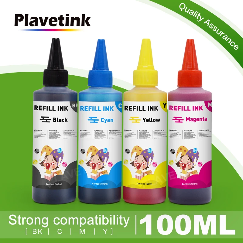 Набор чернил Plavetink для Canon PG540 CL541 XL Pixma MG4250 MG3250 MG3255 MG3550 MG4100 MG4150 100 мл | Компьютеры и