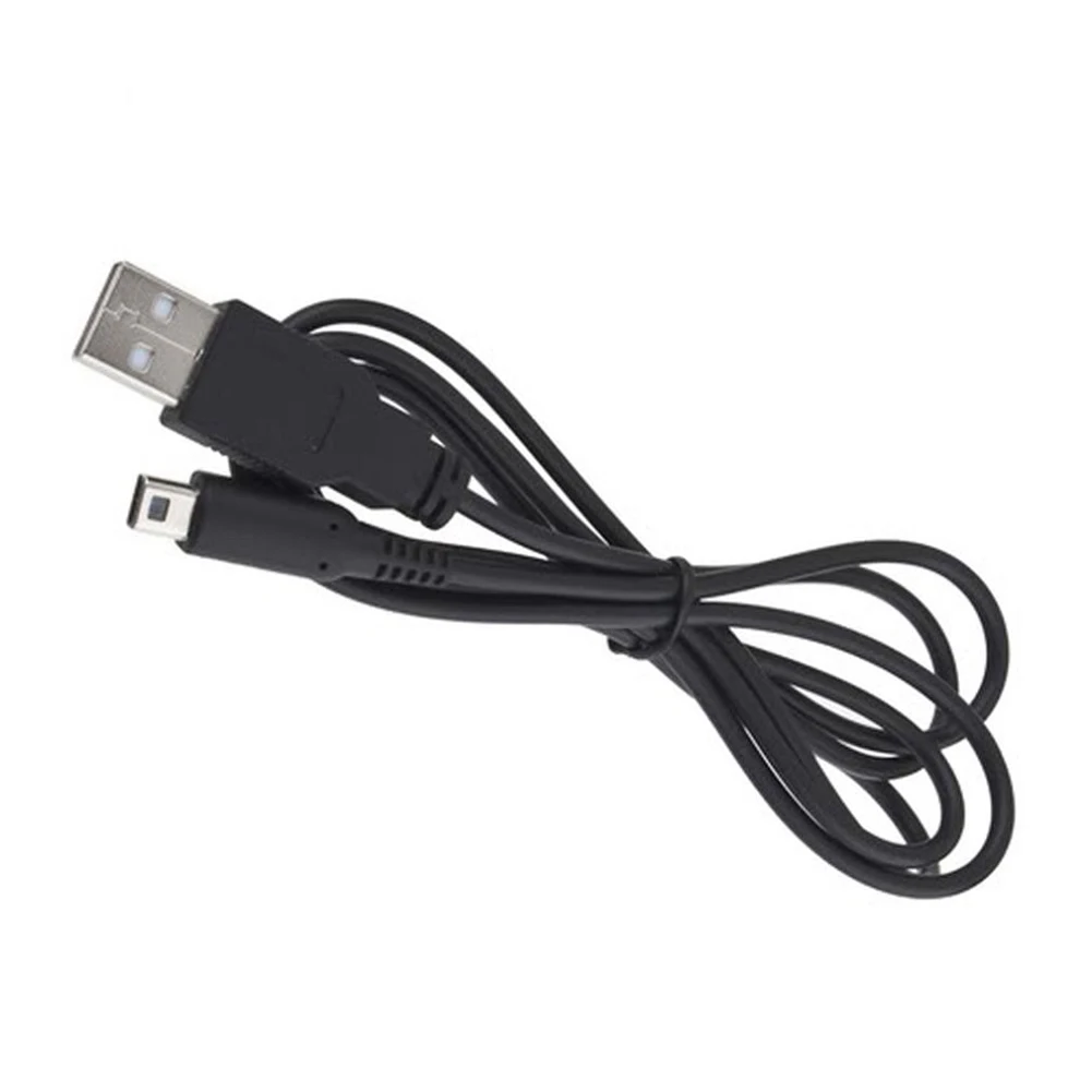 

USB-кабель для зарядки Nintendo 3DS DSi NDSI XL, черный, 1,2 м