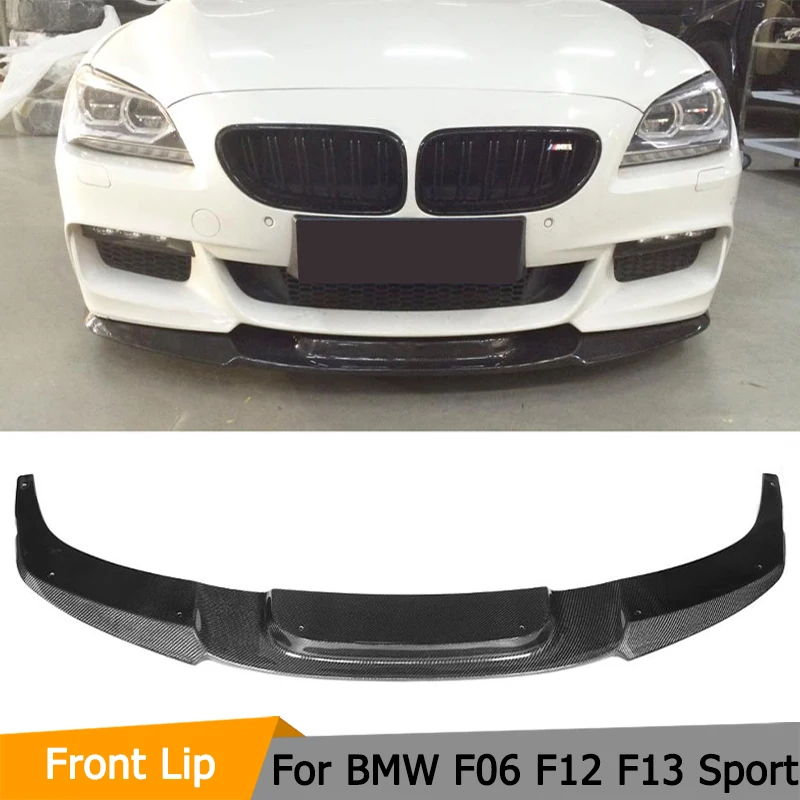 Автомобильный передний бампер спойлер для BMW 6 серии F06 F12 F13 M Sport 640i 650i 2012 2016