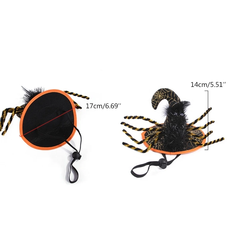 

Costume for Cats&Small Dogs Party Halloween Cosplay Hat Accessories Suit 85DB