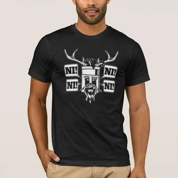 

Knights Who Say Ni [Monty Python & the Holy Grail Inspired] Men's T-Shirt
