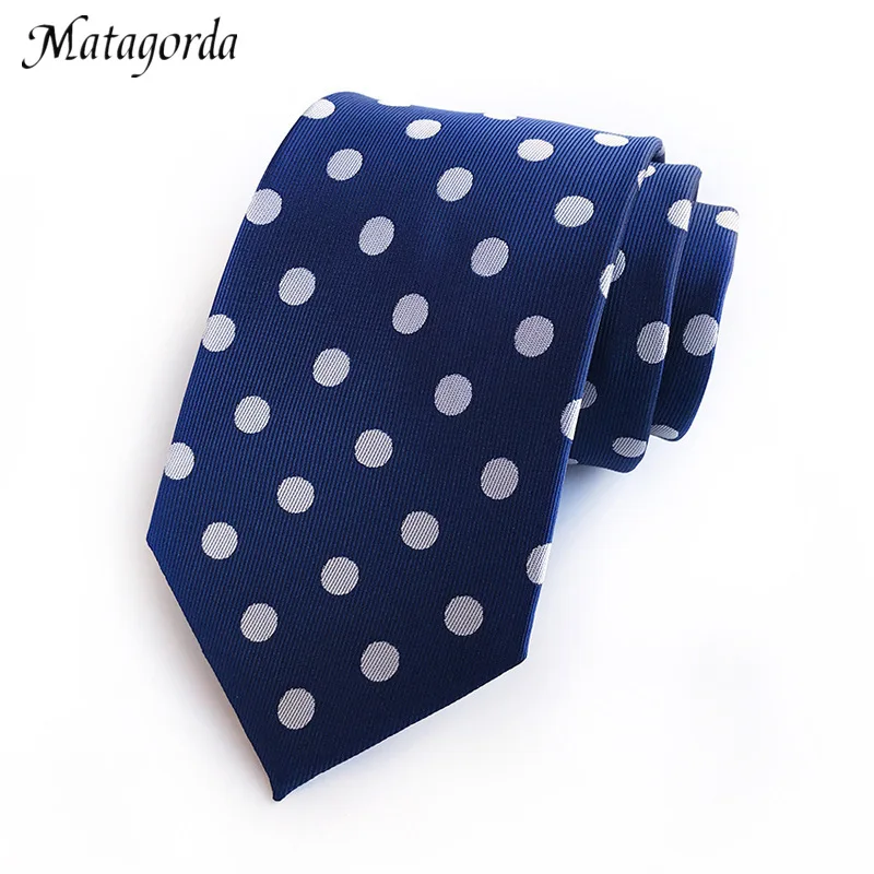 

Красочный галстук в горошек, 8 см галстук для мужчин, деловые галстуки, галстук для жениха, вечеринки, искусственная строгий галстук, подарок...