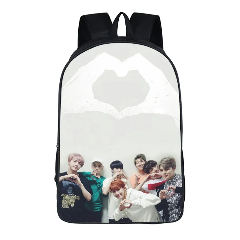 Рюкзак kpop bangtan для мальчиков Подростковый рюкзак ноутбука rugtas mannen tassen voor школьные