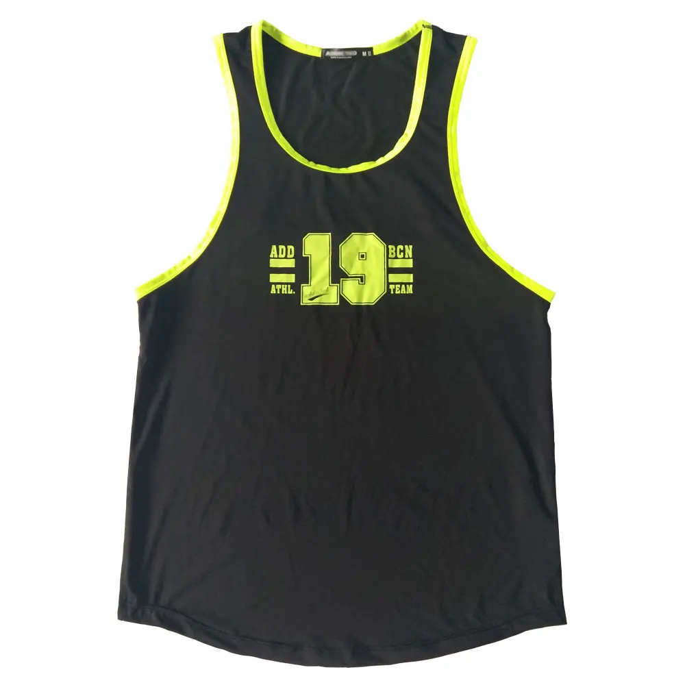 Майка мужская быстросохнущая Спортивная рубашка без рукавов для воркаута