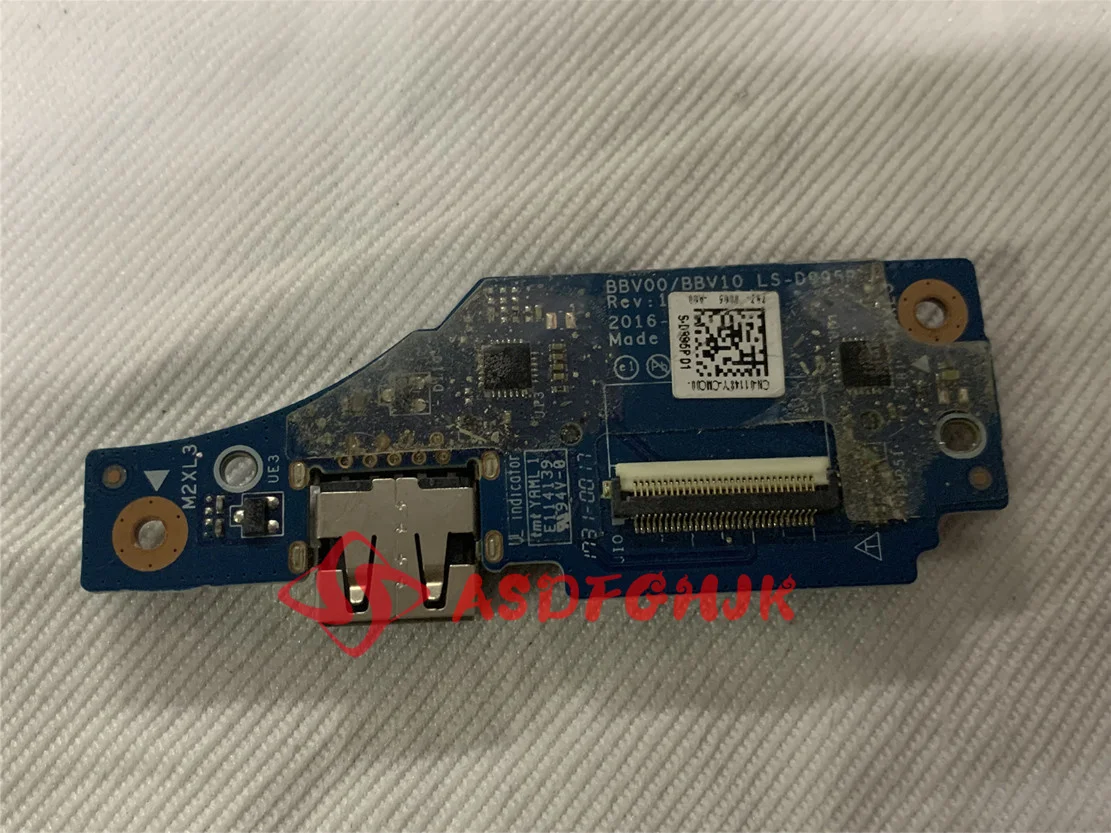 

original for Dell Inspiron 15 Gaming 7567 USB SD Card Reader Board Ls-d995p BBV00 BBV10 01148Y TESED OK