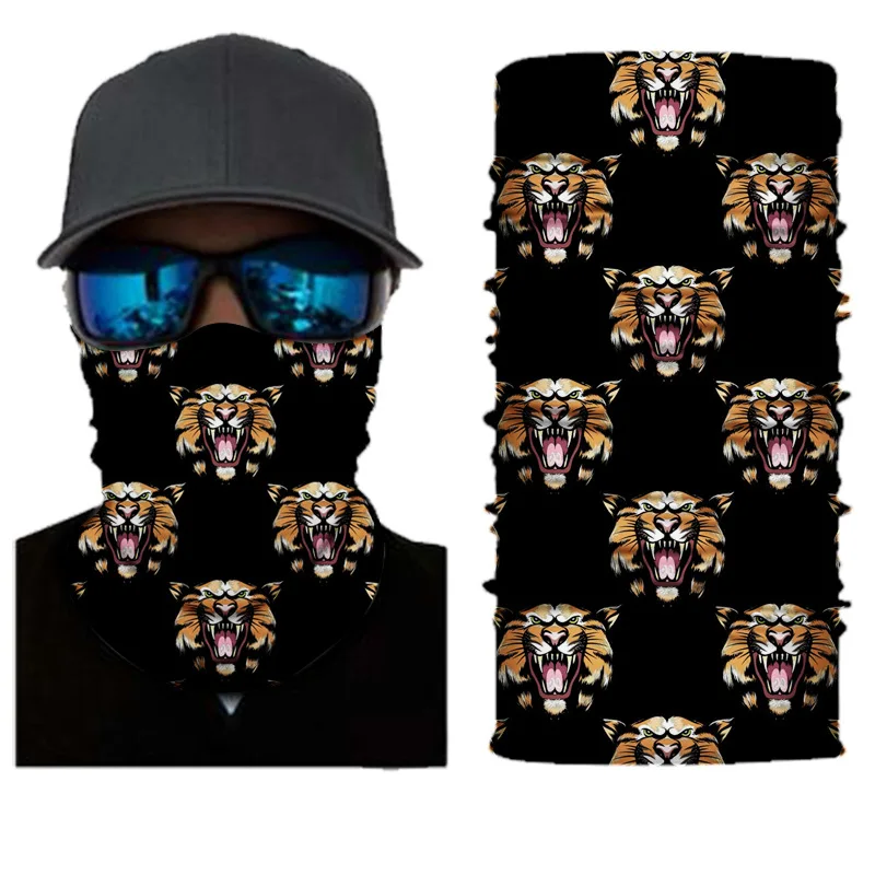 Шарф-балаклава для езды на велосипеде бесшовный