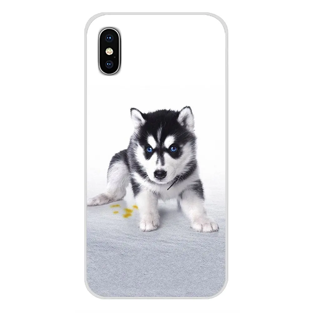 Accessories Phone Cases Covers For Samsung A10 A30 A40 A50 A60 A70 Galaxy S2 Note 2 3 Grand Core Prime Christmas Dogs Husky | Мобильные