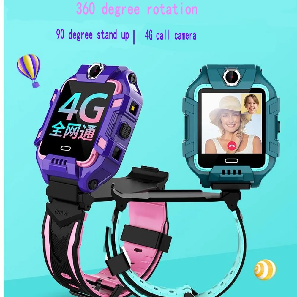 Vinshle новинка 2019 часы y99a 4G SIM карта gps SOS Wi Fi 360 градусов поворотное распознавание
