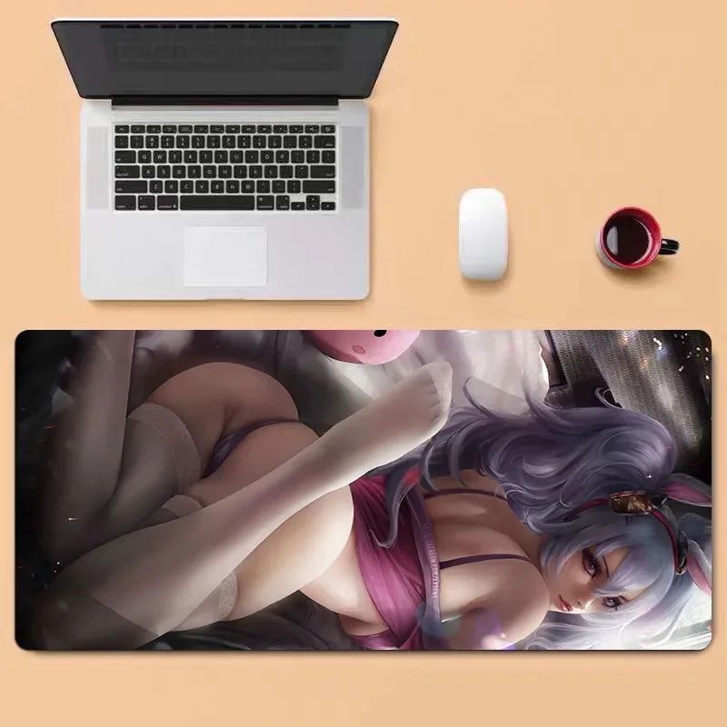 

Толстый коврик для мыши с аниме, большой коврик для мыши XXL, игровые аксессуары, клавиатура для ноутбука и геймера, водонепроницаемый Настол...