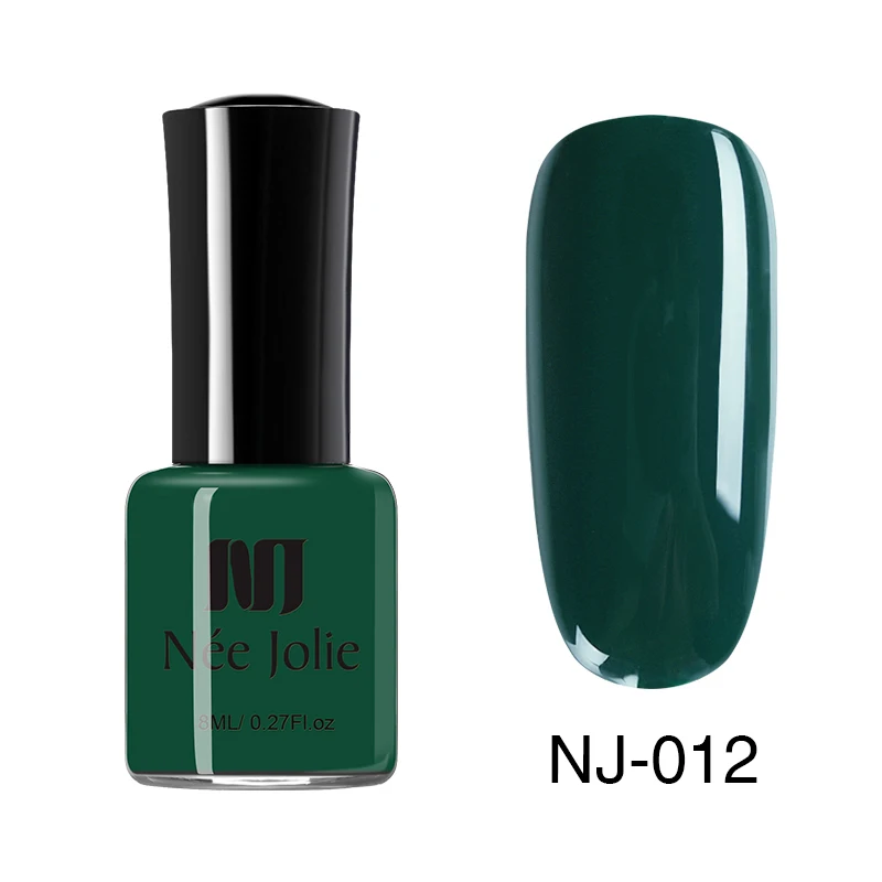 NJP-012 NEE JOLIE 8 мл Лак для ногтей чистая серия лак для ногтей Блестящий зеркальный матовый эффект лак для ногтей 66 цветов - Цвет: NJP-012