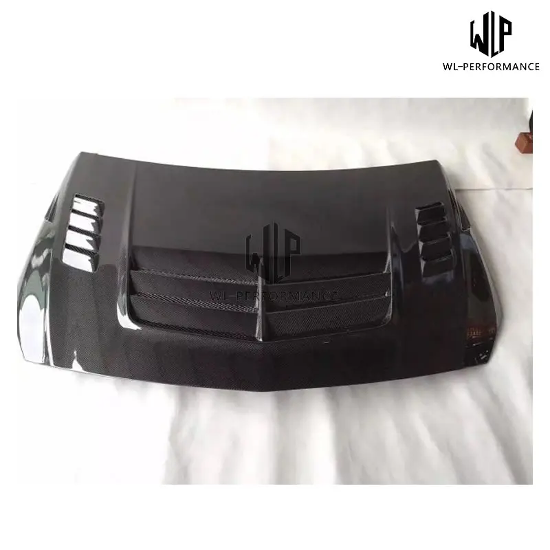 Высококачественная крышка капота двигателя W176 из углеродного волокна капоты для