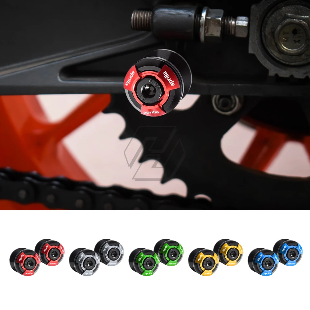 

Motorcycle Accessories Swingarm Spools Slider Stand Screws Case for Aprilia Caponord MANA Pegaso Strada RS4 RSV1000 Mille