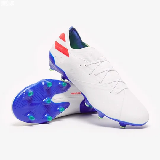 2 Высокое качество мужские футбольные бутсы Nemeziz 19,1 FG футбольные бутсы messi футбольные бутсы Tacos de futbol - Цвет: 2