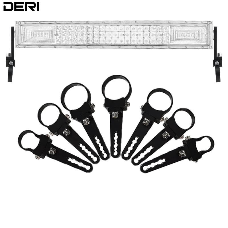 1 дюйм ~ 2 дюймовая алюминиевая трубка быка/крепление на раму мотоцикла крепежные