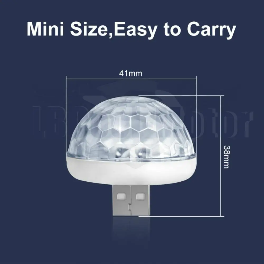 DJ Голосовое управление автомобиля декоративные светодиодные лампы магический