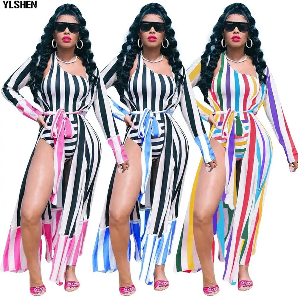 

2 Piece Set Style Swimsuit African Dresses for Women super elastic Print Africa Dress African Clothes Robe Africaine Femme 2020