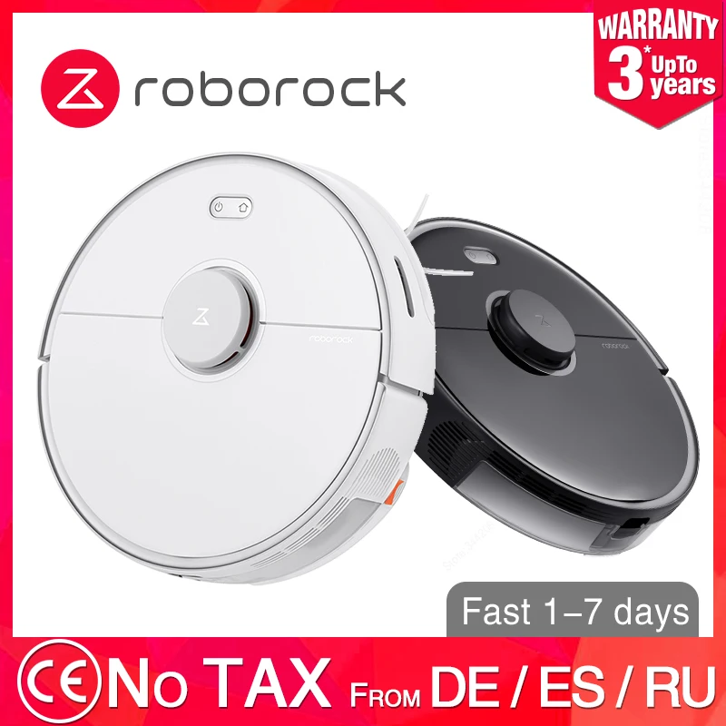 Roborock S5 Max Оригинальный робот пылесос WI FI приложение Управление умная