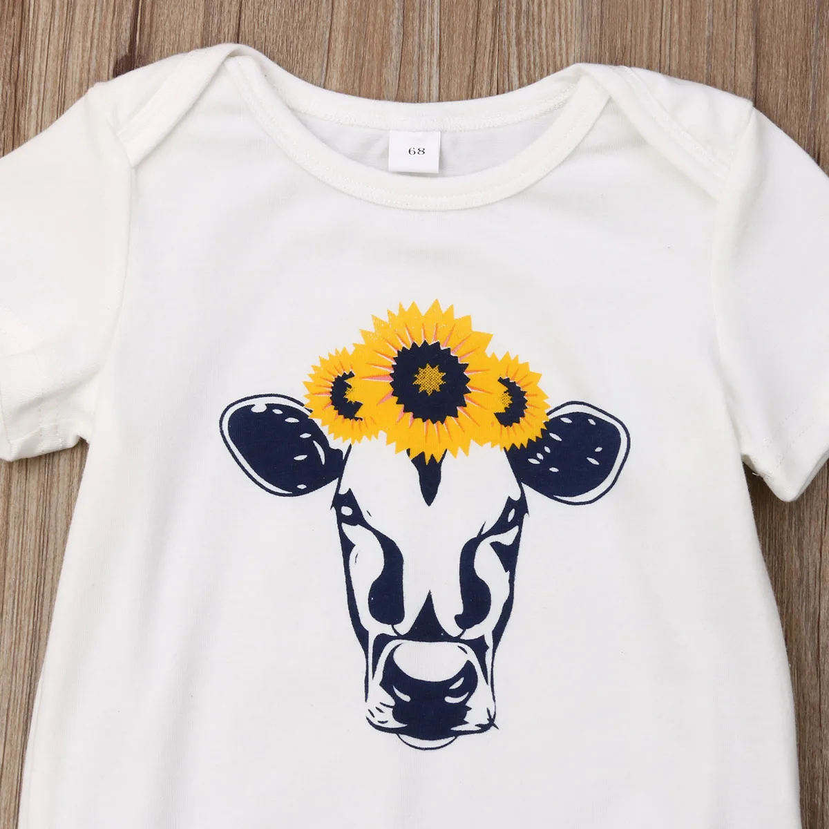 В наличии комплект из 2 предметов для новорожденных топы маленьких девочек