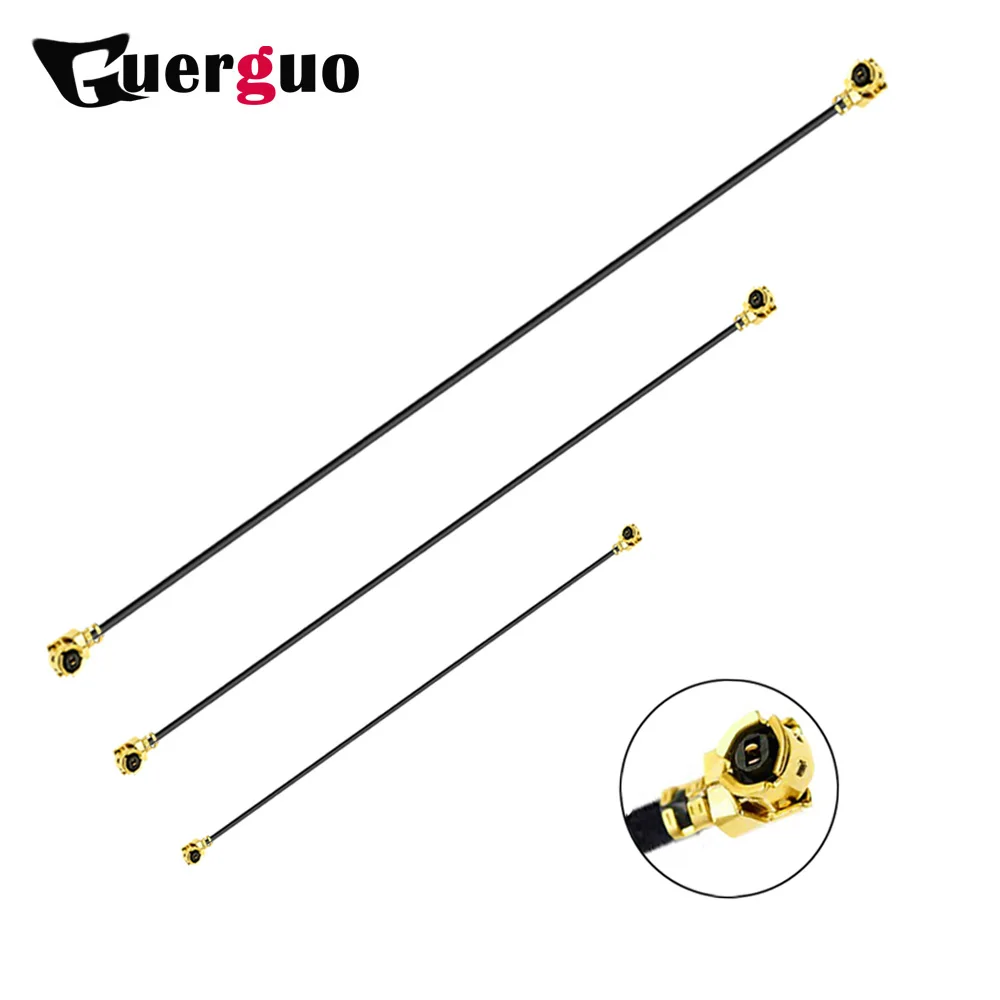 

20pcs Customized 70CM IPEX 1 Female to IPEX1 Male Plug WIFI Antenna RF Cable 1.13mm Extension