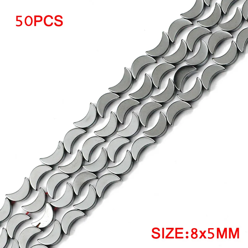 Бусины из черного гематита и натурального камня 8 мм|Бусины| |