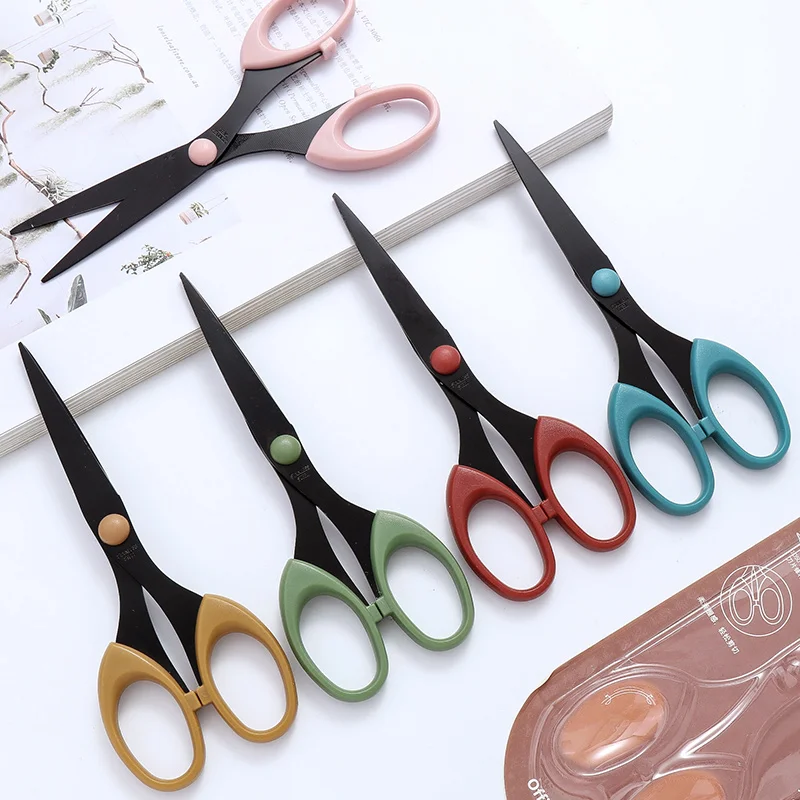 Ножницы из нержавеющей стали портативные Швейные Лоскутные резцы для ткани