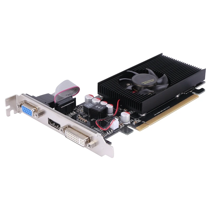 

GT210 1G D2 64BIT Image Card, Dual-Screen Bright Image Card Supports Large and Small Chassis/All-In-One/Desktop