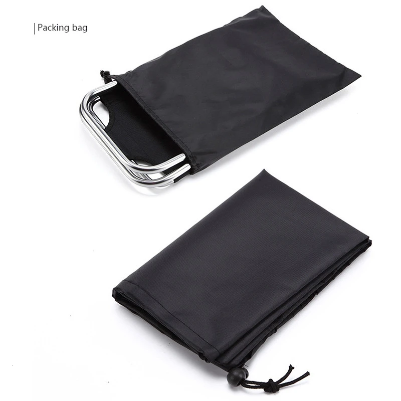 Складной стул для кемпинга на открытом воздухе Сверхлегкий складной из сплава со