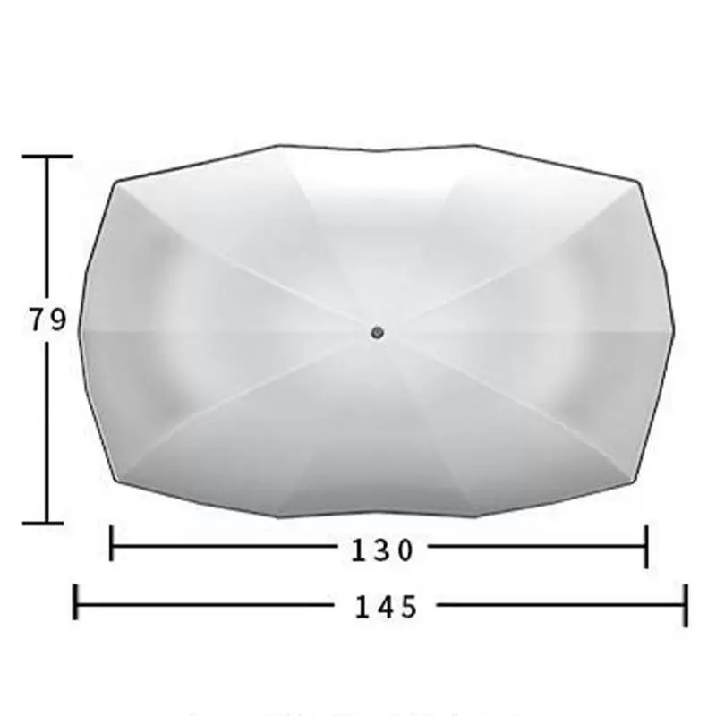 

Car Sunshade Car Windshield Cover Sunscreen Front Window Folding Wear-resistant Umbrella Sunshade Anti-falling L0H7