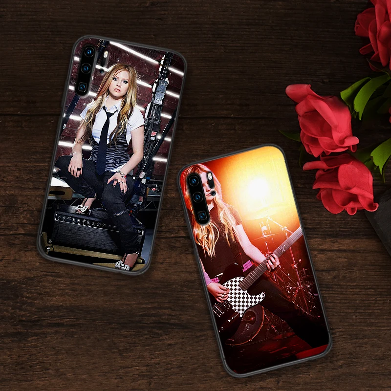 Мягкий силиконовый телефон Avril чехол для huawei P10 P20 2019 P8 P9 Mini P30 LITE P Smart Z 2018 Pro Coque |