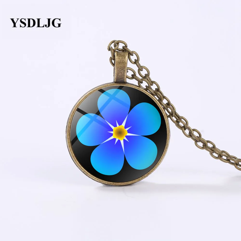 YSDLJG масонское ожерелье-забудьте меня не цветок символ масоны-Масонская кладка Rite