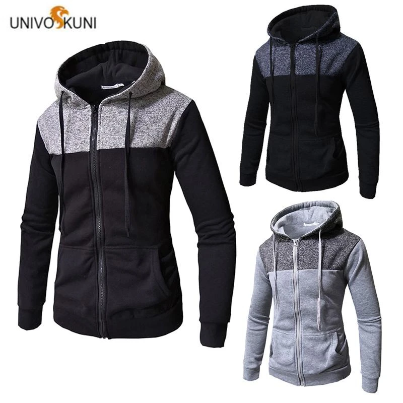 

Jackets Men 2019 Male Patchwork Color Hooded Overcoat Baseball Jackets Striped Casual Coat Men Outwear Streetwear Jacket Q6119