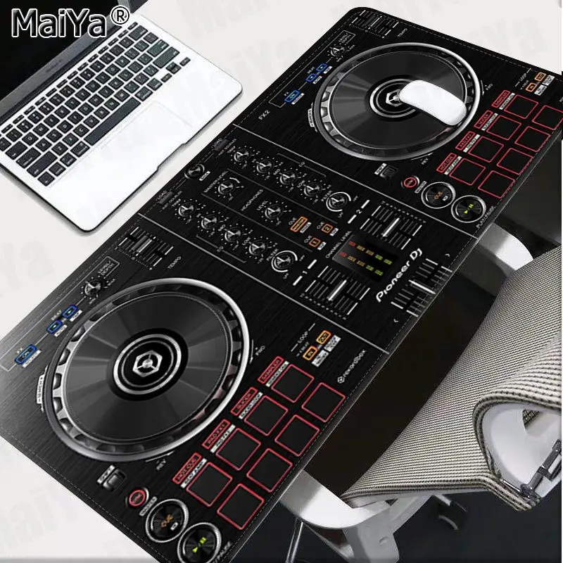 Maiya винтажный крутой DJ музыкальный Ноутбук игровой коврик для мыши большой коврик для мыши клавиатуры коврик - Цвет: Lock Edge 30x80cm