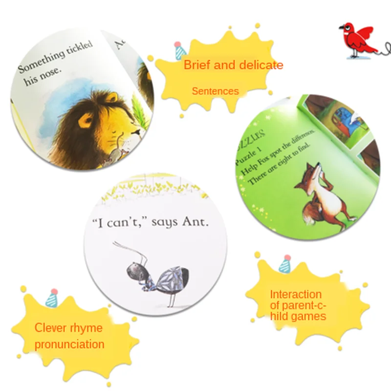50 книг/набор Usborne My First Reading Library английские картинные книги Обучающие Детские