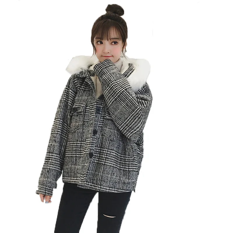 Зимние парки куртка на зиму 19 30 градусов из кашемира ягненка толстая секция