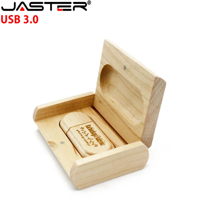 JASTER USB 3 0 (более 10 шт. бесплатный логотип) креативный Оригинальный Деревянный usb +