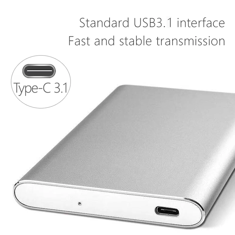 TWOCHI'''1TB Super external Hard Drive Disk USB3.1 HDDStorage for PC, Mac,Tablet, Xbox, PS4,TV box 4 Color