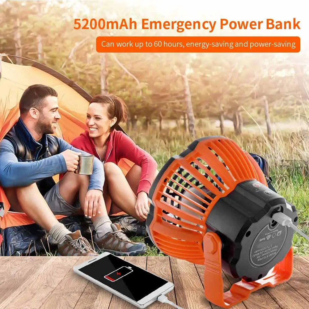 

Светильник палаток, перезаряжаемый, 5200 мАч, светодиодный батарейках