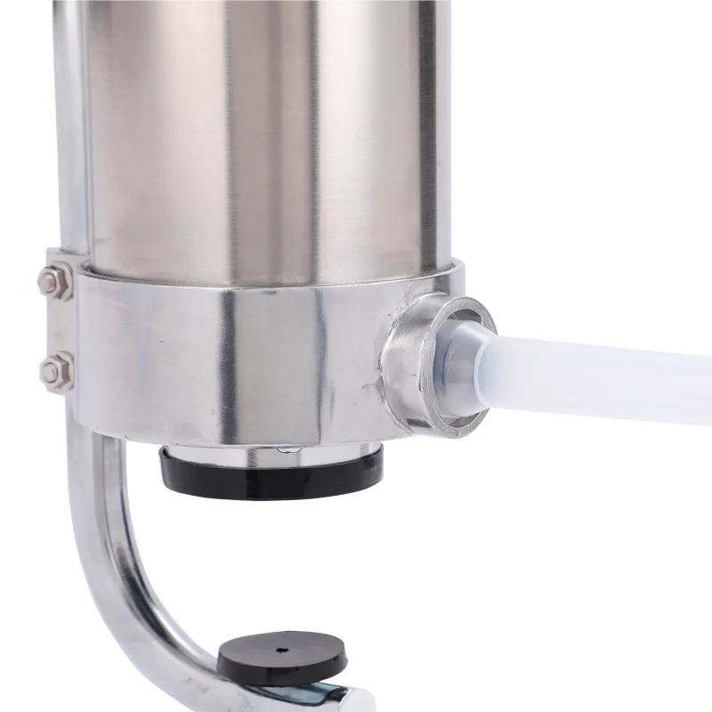 Кг/3 кг/6LBS домашние колбачный шприц Нержавеющая Сталь Ручной вертикальный