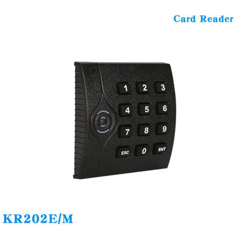 Водонепроницаемый считыватель карт Rfid Ip65 125 кГц с клавиатурой Wiegand 26/34 13 56 МГц для