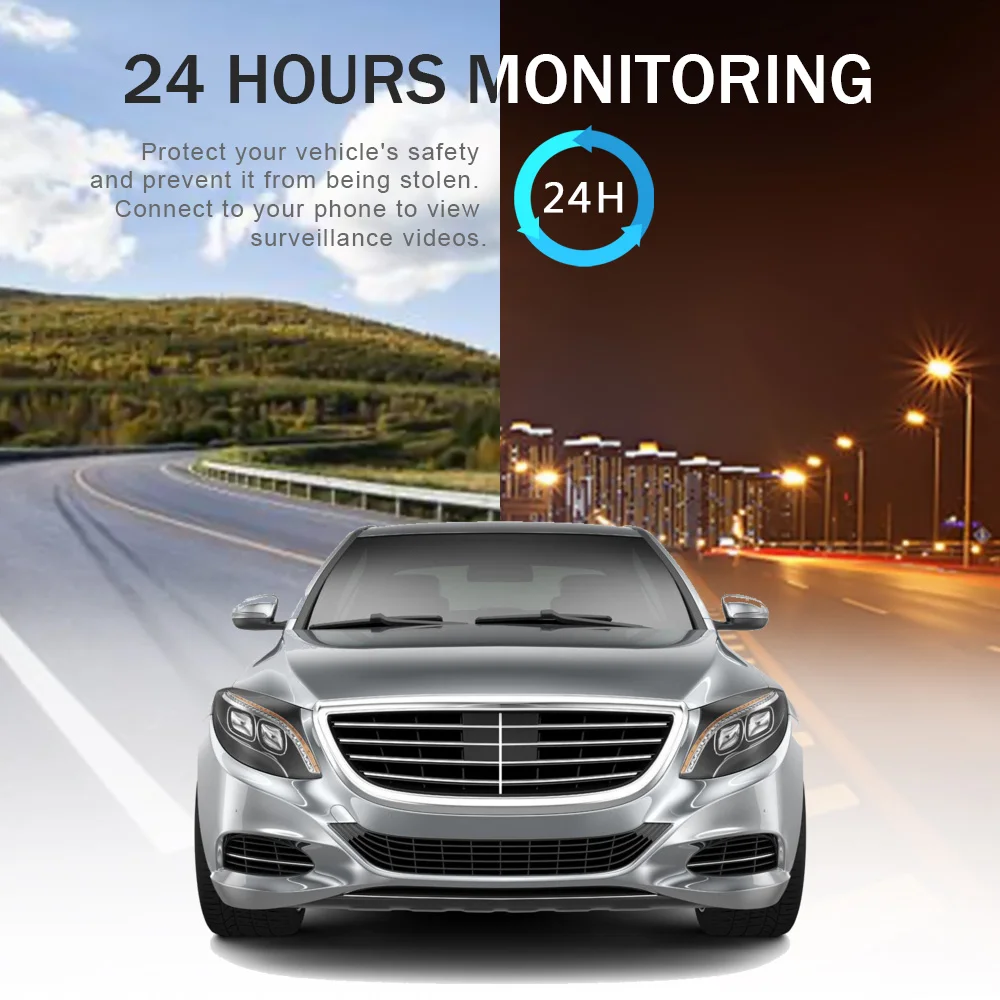 1080P WIFI видеорегистратор Автомобильный камера s Registratory беспроводная с голосовым