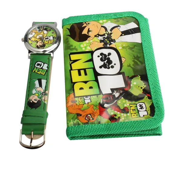 Оригинальные Мультяшные канцелярские товары Ben 10 Omnitrix для детей набор часов с