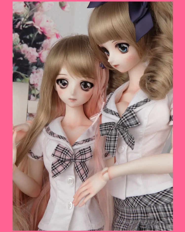 1/3 масштаб Обнаженная шарнирная кукла Красивая мультяшная девушка шарнирная/SD