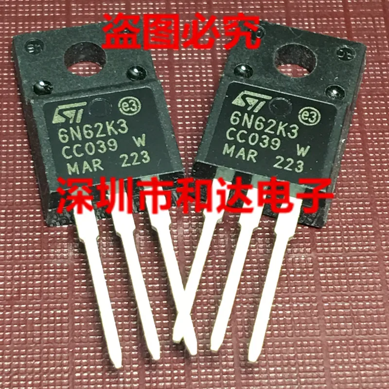 6N62K3 STF6N62K3 TO-220F 620V 5,5. A