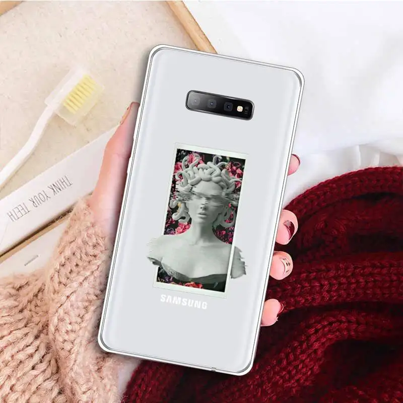 

Complex Formula aesthetics Phone Case Transparent For Samsung Galaxy A 71 21s S note 8 9 10 plus 20 ultra