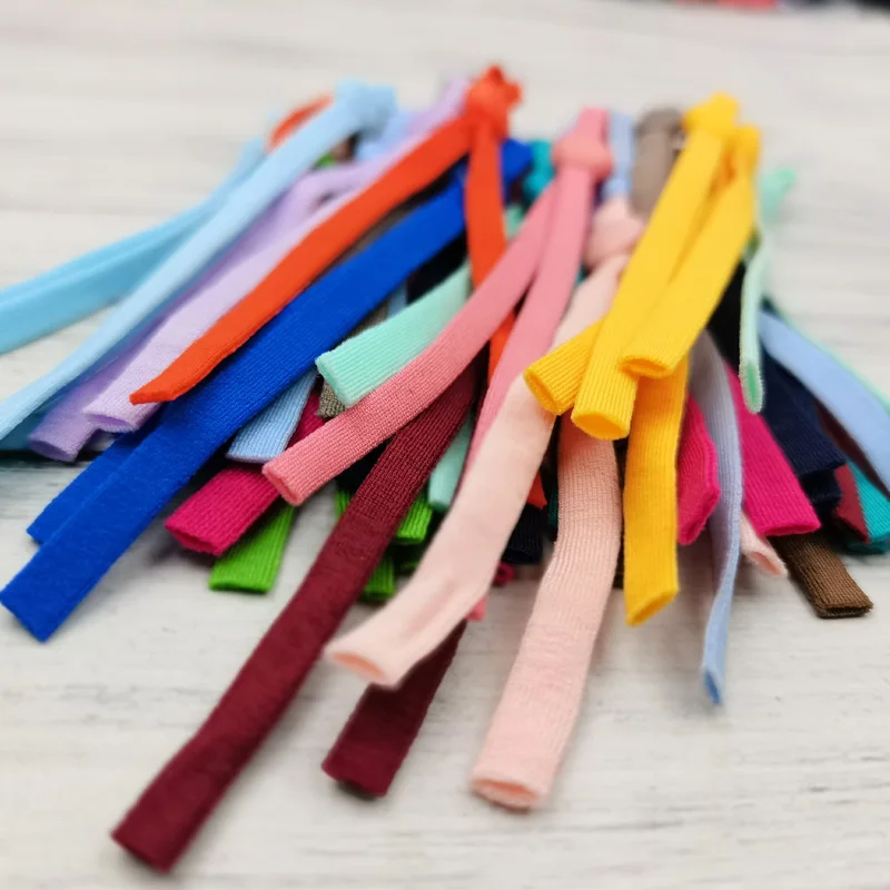 Шнур эластичный для маски с застежкой регулируемый шнур наушников 5 мм 50/100