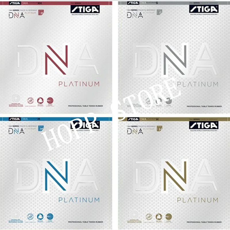 STIGA DNA Platinum M DNA Platinum H Table tennis rubber Pips-in Limited Release Original STIGA DNA Ping Pong Sponge